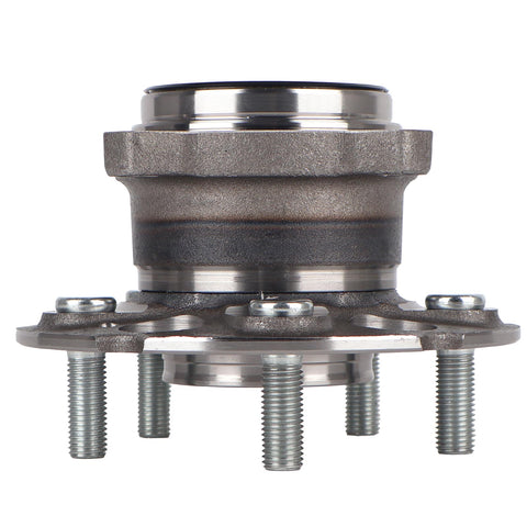 Front view of Rear Wheel Hub And Bearing Assembly For Acura RDX 2007 2012 And 2017 2018 AWD Also Fits Honda CR V 2007 2011 4WD