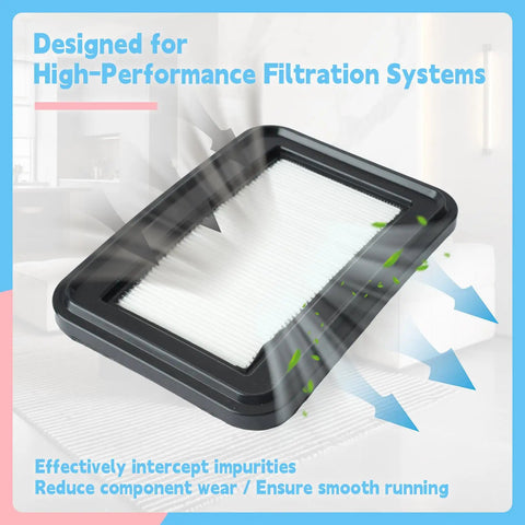 High-performance W107418351 dust filter for Makita VC4210, shown in use with filtration design emphasis on airflow.
