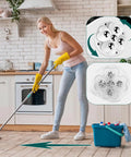 Eight Pack Self Adhesive Caster Wheels For Kitchen Appliances, 360 Degree Swivel Universal Rollers, Heavy Duty Stainless Bead And ABS Casters, White, Easy Glide For Medium Appliances And Storage Bins in a kitchen environment