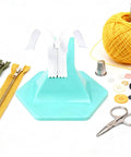 Zipper Jig Tool For Quick Zipper Repair Size 3 And Size 5 Easy Install For Pants Dresses And Jackets Durable Zipper Installer shown with sewing accessories
