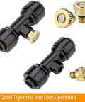 Outdoor Misting Kit With 98.4 Feet Of Brass Nozzle Line, 50 Brass Nozzles, 50 T Connectors, And Three Quarter Inch Faucet Adapters
