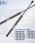 Front Hood Struts Gas Springs Lift Supports Shocks For BMW 3 Series E46 1998 2006 323i 325i 328i 323Ci Pack Of 2