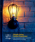 10 Pack Dusk To Dawn LED B11 Filament Candelabra Bulbs For Porch Lighting With E12 Base illuminating at night
