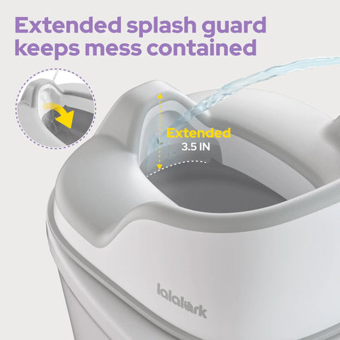 Easy Peasy 3 In 1 Toddler Potty Training Seat With Cushy Seamless TPE Lid Wide Splash Guard And Sturdy Step Stool For Stress Free Potty Training Adventures At Home Or On The Go