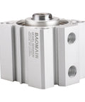 Space Saving SDA40x20 Compact Thin Air Cylinder 40mm Bore 20mm Stroke Aluminum Body Side View