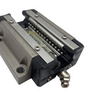 HSR20A Linear Block Guide Rail Carriage Slider Bearings For CNC Machines And 3D Printers, Smooth Dope Motion Control System, HSV20A Compatible, Heavy Duty Precision Rails For Industrial Automation And Semiconductor Work. Metal linear block with ball races for CNC use