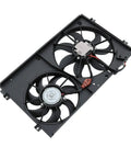 No Sweat Dual Electric Radiator Cooling Fan Assembly Direct Swap Fit For Vw Golf Beetle Jetta Rabbit 2.0L 2.5L Beats Engine Heat Daily. Dual fan assembly with tough housing.