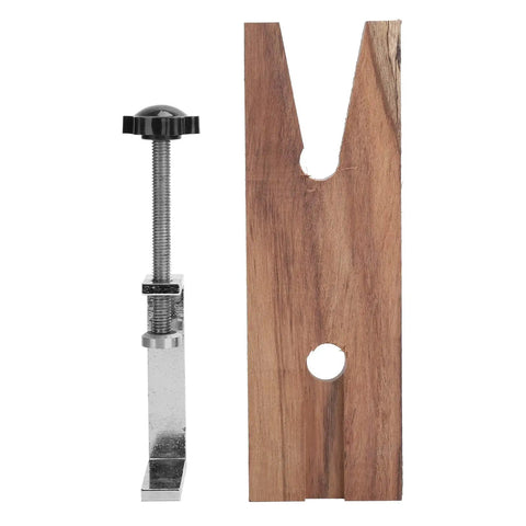 Jewelers Bench Pin Clamp for Workbenches No Drill Installation on Wood or Iron Surfaces Secure Sawing Shaping Polishing