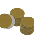 Grab A Massive Case Of 200 Mesh Sanding Discs With 180 Grit Self Stick Grid Hook Loop Pads, round sandpaper discs stacked.