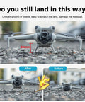 Drone comparison using Mini 4 Pro Landing Gear Foldable For DJI Mavic Mini 4 Pro Drone, Quick Release Extension Kit for 20mm lift
