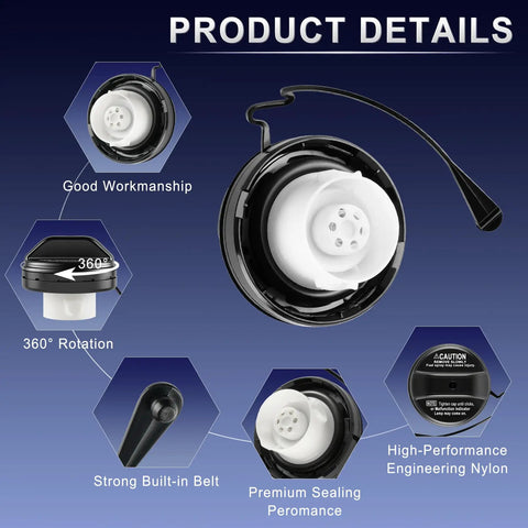 Replacement Gas Cap Fits Toyota Camry 2002 To 2006 And A Bunch Of Toyota Models Including Tacoma 4Runner Highlander Sequoia Tundra
