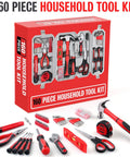 160-Piece All-Purpose Tool Set In A Delicate Toolbox For Everyday Home Repairs, DIY Projects, Garage And Office, Suitable For Both Men And Women
