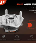 Front Wheel Bearing And Hub Assembly For 2007 2012 Nissan Sentra With Four Lug And Four Wheel ABS, close-up view
