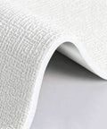 Game Changing 5 Mm Thick Thermal Insulation Wallpaper Roll Self Adhesive showing 3D linen texture detail.
