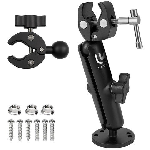 Anti Vibration Trolling Motor Stabilizer Mount For Yaks And Small Boats, Adjustable 360 Degree, hardware components