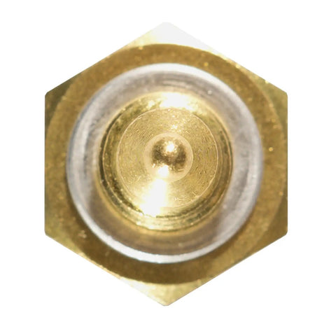 Engine Coolant Temperature Sensor Dead Reliable OE Direct Replacement PCM ECM Control compatible brass sensor top view.