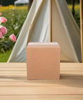 15 Pack Square Corrugated Shipping Boxes 15x15x15 CM Heavy Duty Cartons on table with flowers