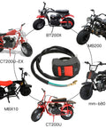 Mini Bike Kill Switch Seven Eighths Inch On Off Dirt Bike Kill Switch For Predator 212cc 196cc 97cc Coleman CT100U CT200U BT200X