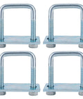 Leaf Spring Clamp Kit Fits Up To 2.5 Inch Wide Leaf Springs, Locks Springs Together for Stabilizing and Better Axle Torque Control.