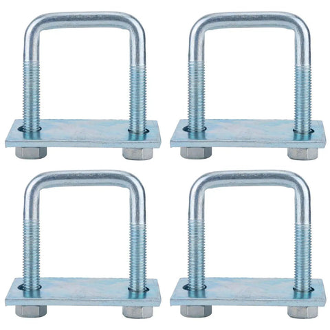 Leaf Spring Clamp Kit Fits Up To 2.5 Inch Wide Leaf Springs, Locks Springs Together for Stabilizing and Better Axle Torque Control.