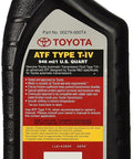 Toyota T IV T4 Automatic Transmission Fluid Six Pack 192 Ounces Per Bottle ready to install universal fit for most vehicles