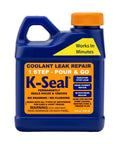 Permanent Coolant Leak Repair Kit ST5501 bottle, front view, for all antifreeze and coolants up to 20 quarts, DIY car maintenance