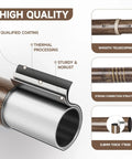 High quality Walnut Wood Grain Curtain Rod Set Go-To Heavy Duty Iron Rods with 1 Inch Diameter
