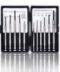 11 Piece Mini Precision Screwdriver Set For Electronics Toys Computers And Watches Repair Includes 00 0 Phillips Flat Heads