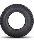 11x4.00-5 Lawn And Grass Tire Set Of Two, 4 Ply Tube Type, Multi Traction Pattern, 43A3, Ribbed Tread Tire Front View
