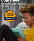 Dope Yet Durable Kids Tablet With A Snappy Eight Inch Hd Display 64 Gb Memory and 2-year worry-free guarantee.