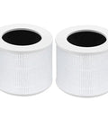 Two Pack Core Mini RF Replacement Filters for Core Mini Air Purifier, 3 Stage Filtration True HEPA H13 Activated Carbon Pre Filter