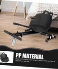 Replacement Kart Seat For Balancing Scooters And Go Karts, Lightweight Plastic Attachment, indoor setup view