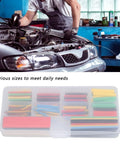 Cool 164Pc Heat Shrink Tubing Kit Is A Total Game Changer For Pro Grade Electrical Wire Group Marking Durable Polyolefin Insulation Sleeving Perfect For Solder Joint Protection And DIY Projects That Need To Get Done Right. 164pc polyolefin heat shrink tubing kit in storage box for wire repair