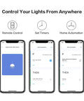 Must Have Smart Light Switch No Neutral Single Rocker For Your Smart Home Setup Hub Required Sold Separately 2.4 GHz Wi Fi Compatible Easy Install With Voice Control Ready In Wall Lighting Upgrade, app automation screens