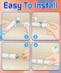 Steps to install Ten Pack One Half Inch PVC Coupling Socket To Socket Slip Fitting Adapter Connector Sch40 White DIY projects