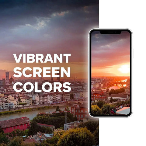 IPhone XS Max 6.5 Inch LCD Screen Replacement With Digitizer Assembly Touch Screen Compatible With A1921 A2101 A2102 A2103 A2104 Includes Easy Tutorial And Tools For Quick DIY Repair showcasing vibrant screen colors.
