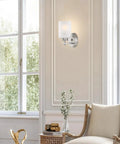 Living room with Dope Frosted Glass Pendant Shades Set Of 3 For Bathroom Vanity And Chandelier Upgrade, Modern Cylinder, 5 By 4 Inches