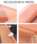 Detailed images of Pure Copper Mesh Screen Roll 3m X 1m, 180 Mesh Conductive Metal Mesh for RF Shielding EMI EMF projects