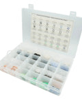 330 Piece Oil Drain Plug Gasket Set With Nylon Gaskets 36 Sizes Assortment Kit for M12 and M14 replacements in open case