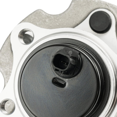 Close-up of Exact Replacement 512372 Rear Wheel Bearing And Hub Assembly with ABS 5 Lugs for Toyota RAV4 FWD, Lexus NX300