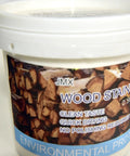 Container of wood stain 0.5kg for indoor outdoor finish jobs, non toxic low odor formula. Water Based Wood Stain And Sealer Reduces The Grind For Indoor Outdoor Finish Jobs Non Toxic Low Odor Formula Flows Nice And Easy For Quick Revivals Without Primer Or Topcoat Required Sweet Deal For Weekend Warriors Seeking Smooth Results.