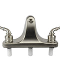Mobile Home Center-Set Tub And Shower Faucet, 8 Inch, Brushed Nickel Finish, 2-Handle Hot And Cold Water Control, Front View