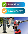 Trailer Jack Drill Adapter for 1 Inch Drive Shaft, saving time and energy with heavy duty drill attachment for RVs.