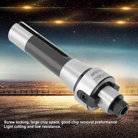Top Shelf R8 Shank Face Mill Arbor With Fmb22 Mount And 7 16 20 Unf Threads For Crushing Heavy Milling Tasks And Sweating Out Chips On Any Metal You Throw At Them