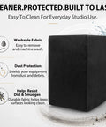 Heavy Duty Dust Cover For 8-Inch Studio Monitors Pro Grade Gear Shield Keeps Dust Off Yamaha HS8 Adam T7V KRK Rokit 8 G4