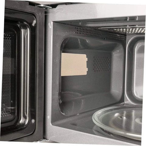 10-Piece Microwave Waveguide Cover Kit With Heat Insulation Mica Sheets installed inside microwave oven