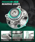 2 x Rear Wheel Hub And Bearing Assembly For 2006 to 2011 Honda Civic And 2006 to 2010 Acura CSX Non ABS 1.8L 2.0L 5 Lug