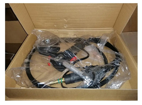 Aluminum Spool Gun For Spoolmate 100 Series Miller Millermatic Compatible Welding Torch Kit With 10 Contact Tips And 9.8 Ft DC24V Cable Ideal For Pro Grade Aluminum Welding And Shop Use in box