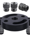 Self Centering Doweling Jig For Straight Holes Handheld Drill Guide With Adjustable Feet, 6mm 8mm 10mm Dowel Bushings