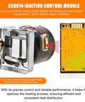 Water Heater Ignition Control Circuit Board Replacement For RV Furnaces And Water Heaters SW Series SW4D SW6D SW10D SW12D SW16D With Housing And Screws Replaces 520871 520820 AP4896608 33550L showing module and circuit components.